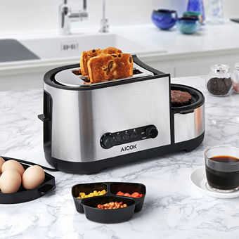 Aicok Toaster 三合一面包机
