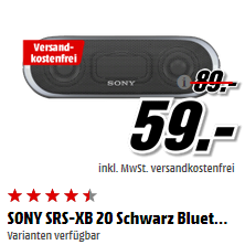SONY 索尼 SRS-XB2无线蓝牙音箱