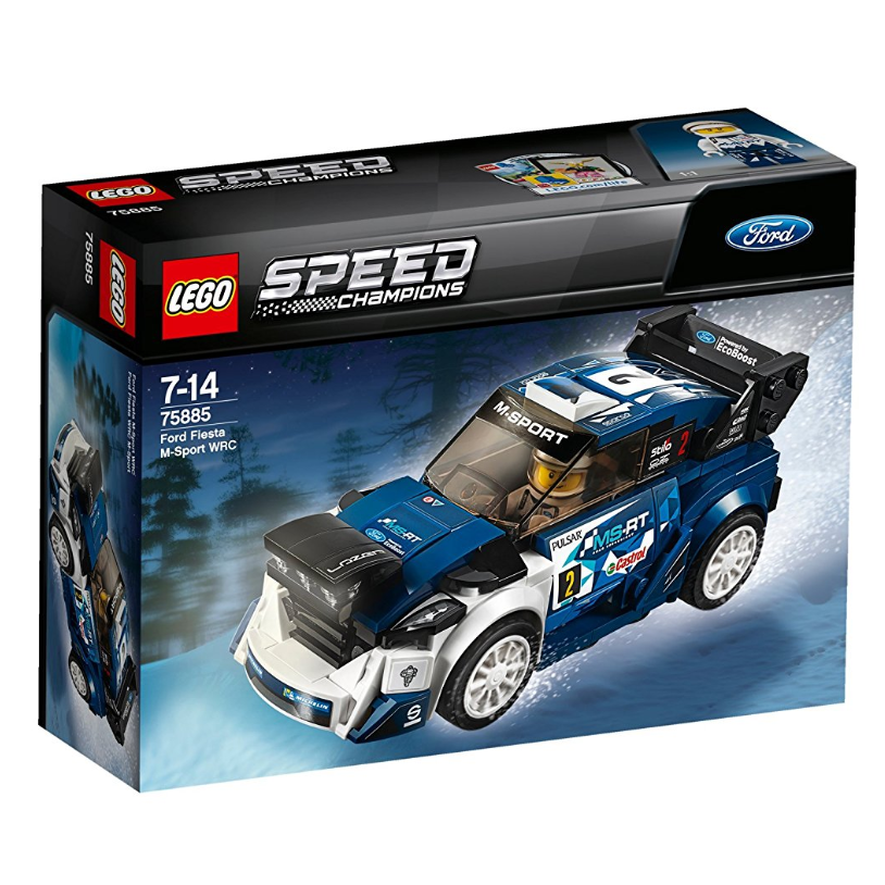 LEGO福特嘉年华MSport车队世界拉力赛车