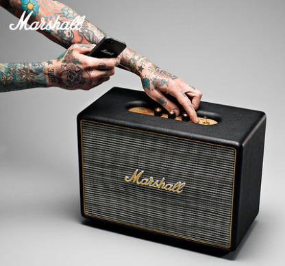 英国摇滚传奇的品牌MARSHALL马歇尔 Woburn 无线蓝牙音箱