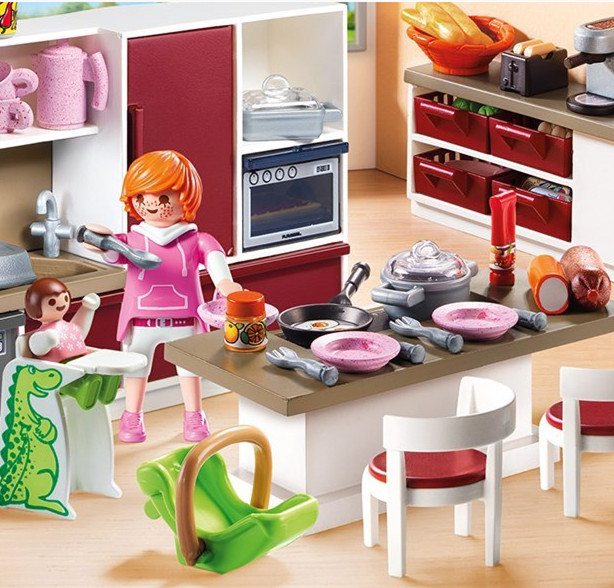 德国Playmobil百乐宝 宝宝的厨房世界