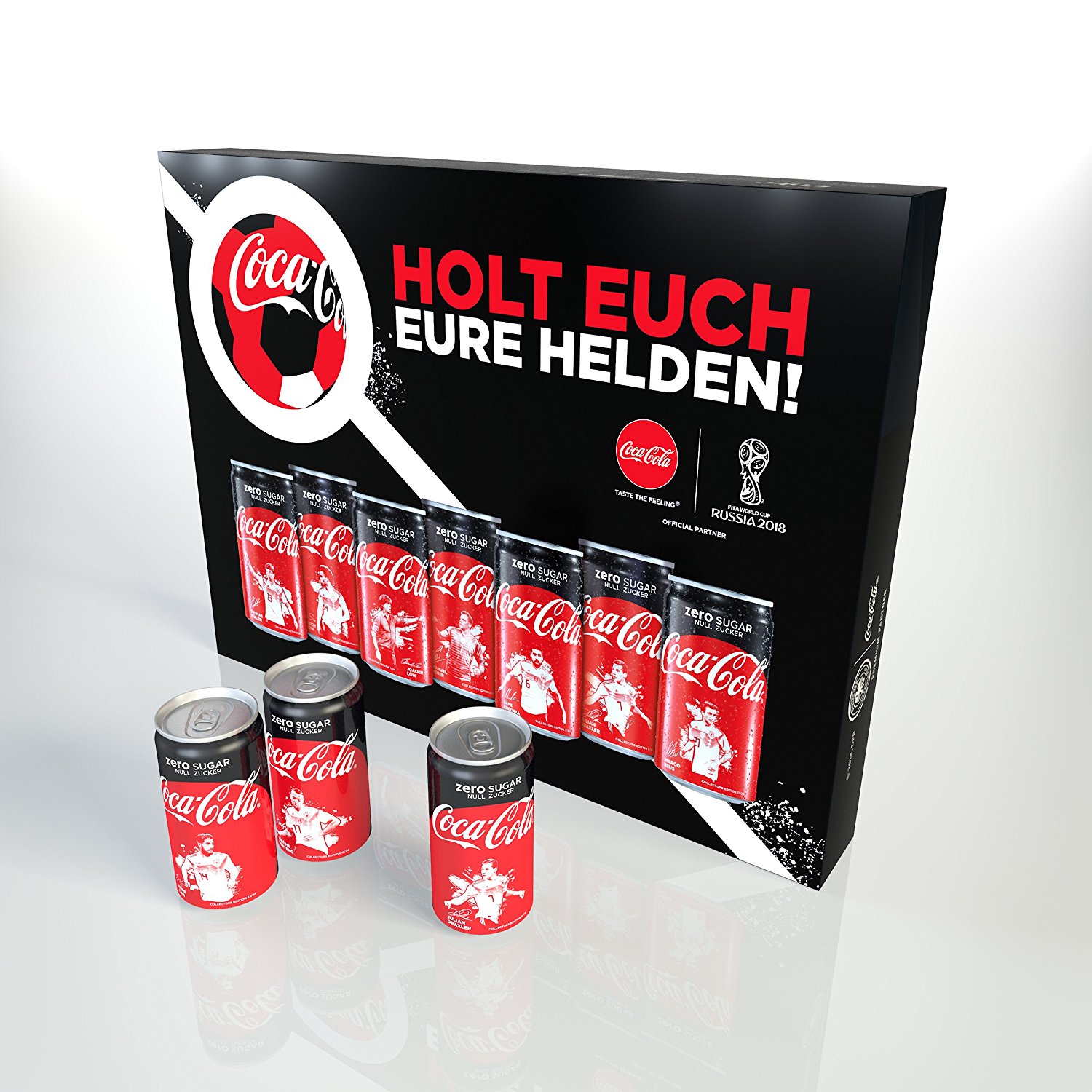 Coca-Cola Zero Sugar 可口可乐零度2018世界杯德国队特别限定版礼盒