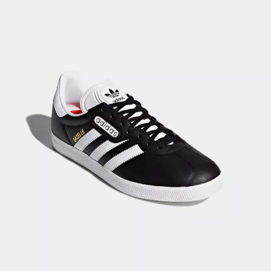 Adidas WORLD CUP GAZELLE SUPER ESSENTIAL 黑白复古板鞋