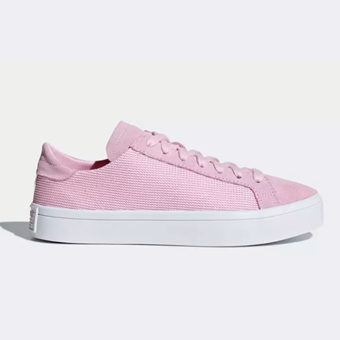 Adidas COURT VANTAGE 经典鞋 粉色女款