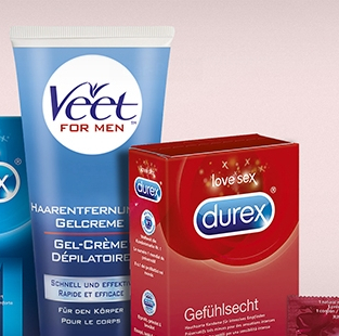 Veet 脱毛产品/Scholl足部护理产品/Durex情趣用品