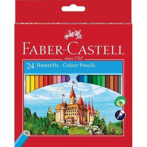 小小艺术家 Faber-Castell 辉柏嘉环保水溶性彩色铅笔