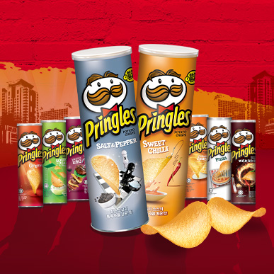 Pringles 品客薯片 Classic Paprika 经典香辣味（6桶装）