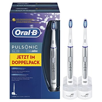 Oral-B Pulsonic Slim 纤细电动牙刷 两支装