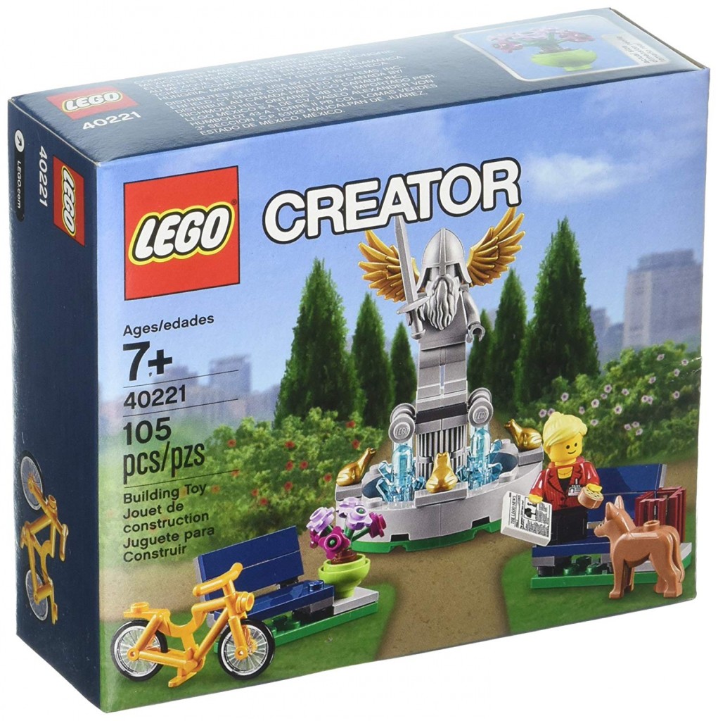 Lego 40221 城市花园系列 适合7岁以上的宝宝