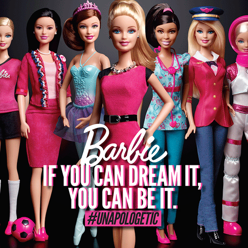 每个女孩都有的粉红芭比梦  亚马逊Barbie系列玩具