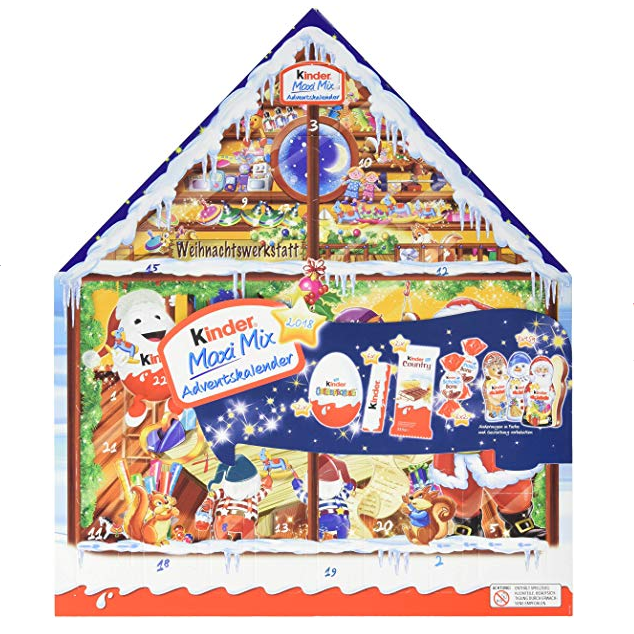 Kinder 健达巧克力 Maxi Mix Adventskalender 圣诞日历 351g