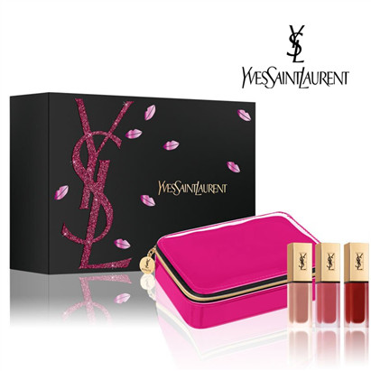 Yves Saint Laurent 丝绒唇露圣诞礼盒