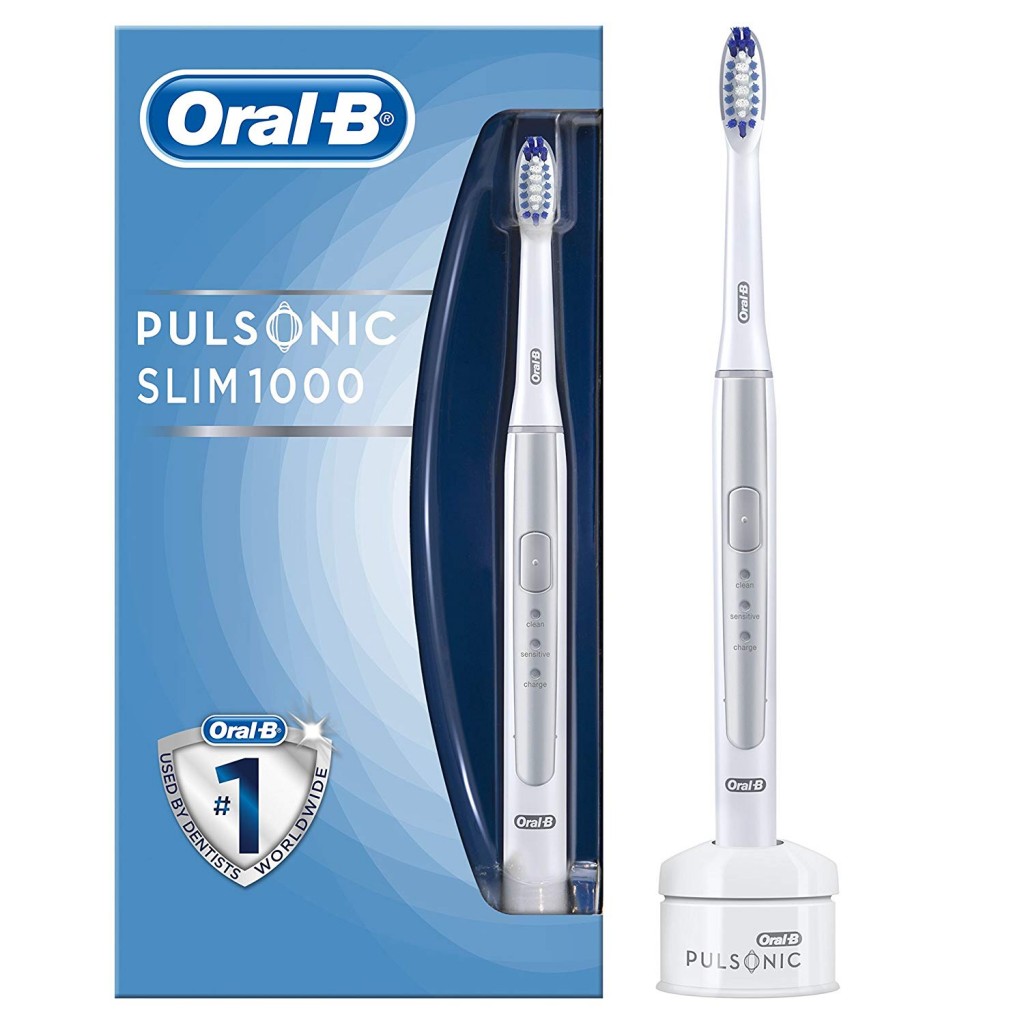 正装秒杀 Oral-B Pulsonic Slim 1000系列超薄声波电动牙刷