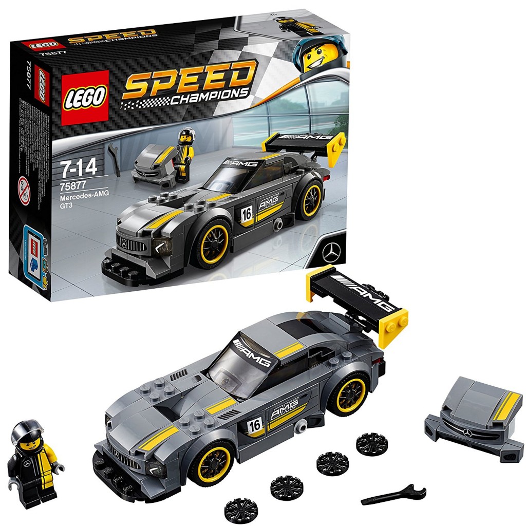 车迷们不要错过啦~ lego乐高超级赛车系列 梅赛德斯 AMG GT3