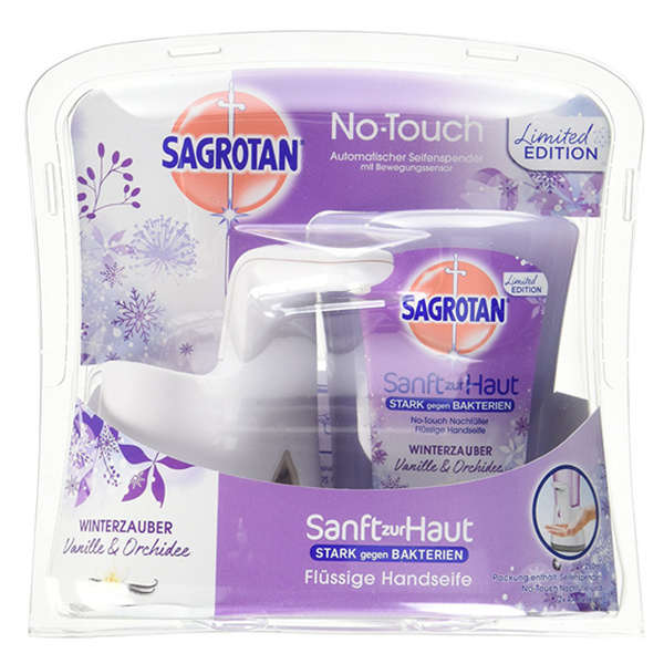 Sagrotan Seifenspender 感应洗手液套装1 x 250 ml