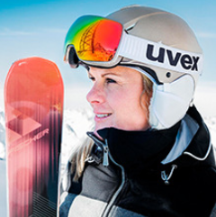 你的最佳运动搭档  专业运动品牌Uvex优唯斯 滑雪防护镜、头盔等