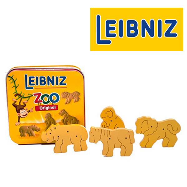 可爱死了啊啊啊啊啊啊啊啊啊！！！Leibniz Zoo 动物园饼干小铁盒套装！