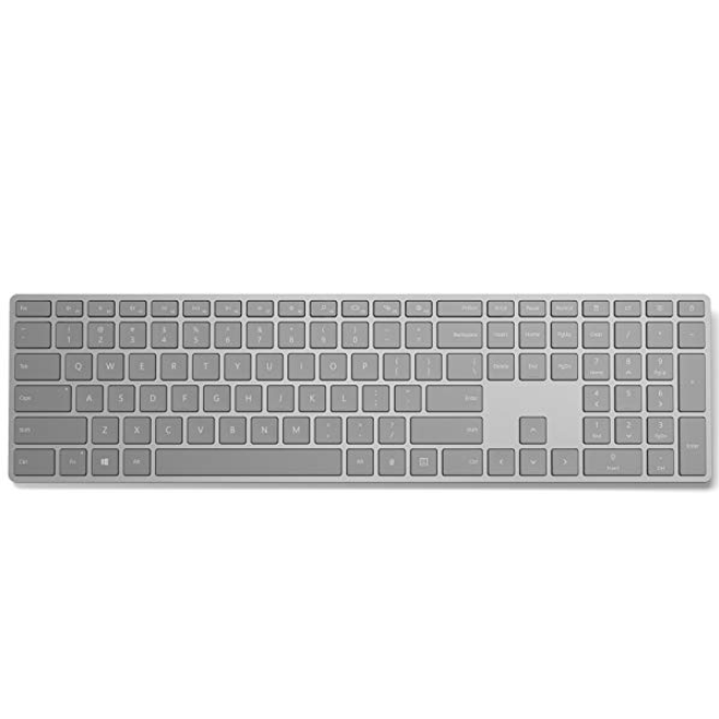 微软 Microsoft Modern Keyboard 指纹识别功能蓝牙键盘