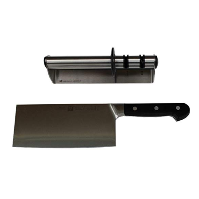 Zwilling Messerset 中式菜刀+磨刀器