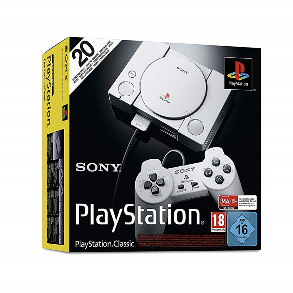 经典的时代Icon复刻再现！但是更小！Sony PlayStation Classic