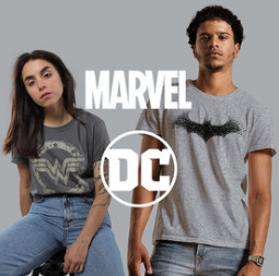Marvel 和 DC迷们千万不要错过！ 超级英雄系列T恤和卫衣