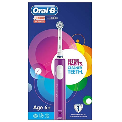 Oral-B Elektrische Kinderzahnbürste 青少年电动牙刷 （紫色）