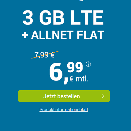 德国通话短信免费＋大流量LTE高速上网手机卡