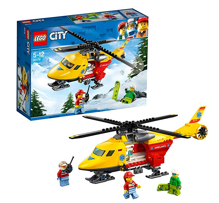 LEGO 乐高 60179 CITY 城市系列 急救直升机