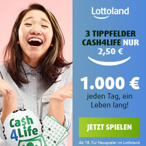 Lottoland Cash4Life德国彩票