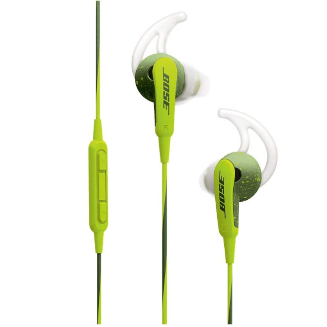为音乐而生 Bose SoundSport入耳式运动耳机 苹果版（绿色）