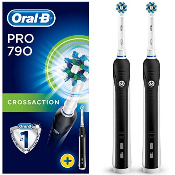 Oral-B pro 790 电动牙刷 两支手柄装