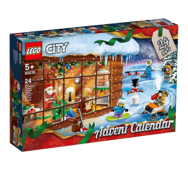 Lego 乐高城市系列 圣诞倒数日历！