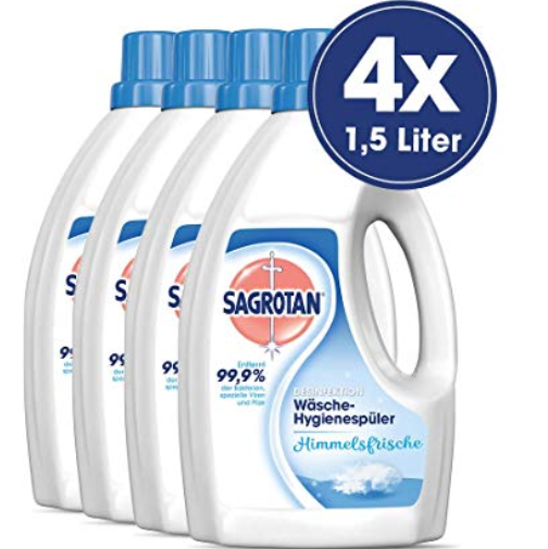 Sagrotan 衣物消毒液 4瓶x1.5L