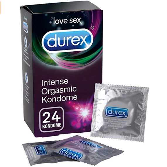 Durex杜蕾斯 Intense Orgasmic 凸点螺纹避孕套 1盒/24包