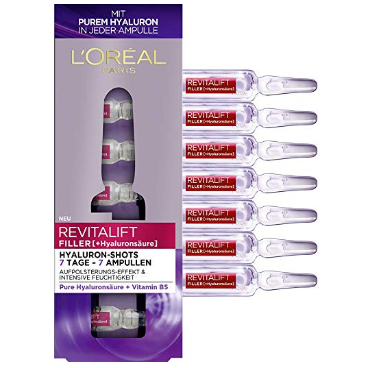 L’Oréal巴黎欧莱雅玻尿酸安瓶 一周疗程装 7瓶*1.3ml
