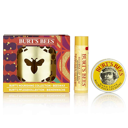 Burt’s Bees Nourishing Collection 唇膏护手霜礼盒套装