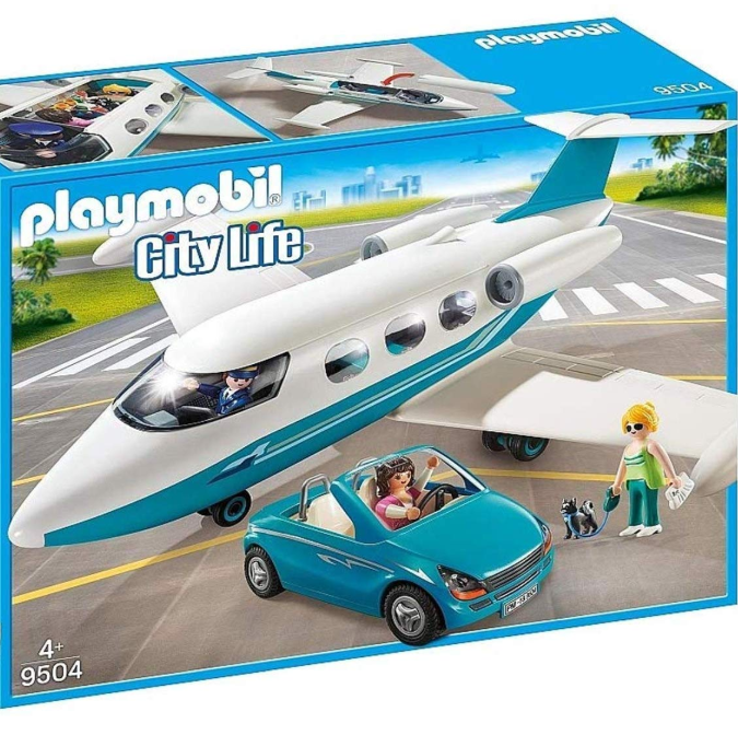 PlayMobil CityLife系列 私人飞机模型