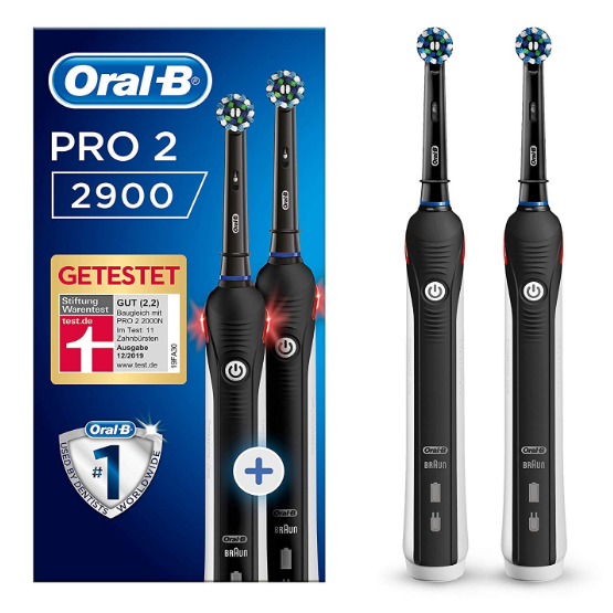 Oral-B Pro 2 2900电动牙刷 两支装