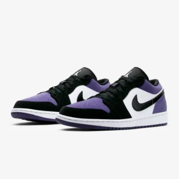 Air Jordan 1 低帮“黑紫脚趾”