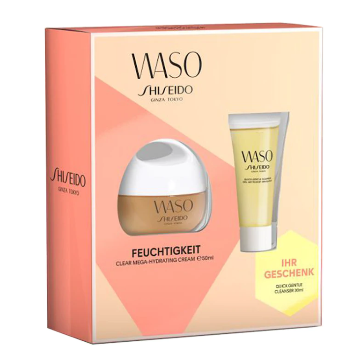 Shiseido WASO 胡萝卜保湿凝霜+送20ml蜂蜜卸妆洁面