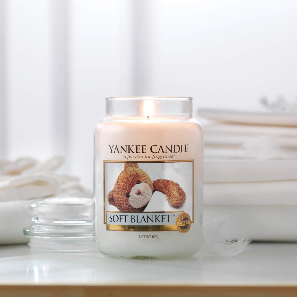 Yankee Candle美国老牌家居香氛蜡烛 “柔软的毯子”香型