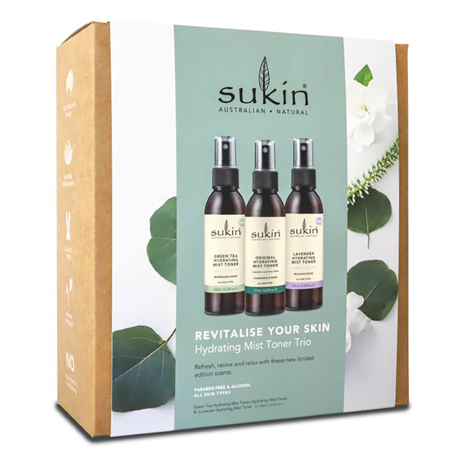 澳洲第一有机护肤品牌 ，100%源自天然！Sukin焕活保湿套组