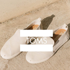 舒适度爆表的Toms 男女儿童纯棉布鞋拖鞋凉鞋