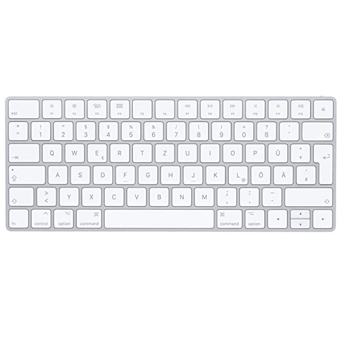在家办公不能少！Apple Magic Keyboard 苹果设备适配德语键盘