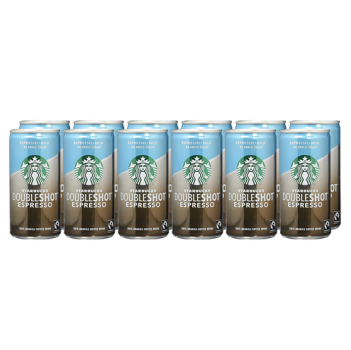 Starbucks DoubleShot Espresso 无糖罐装咖啡 12 x 200 ml