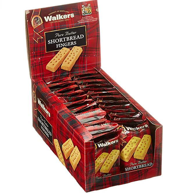 Walkers沃尔克斯迷你手指形造型黄油饼干 24袋装