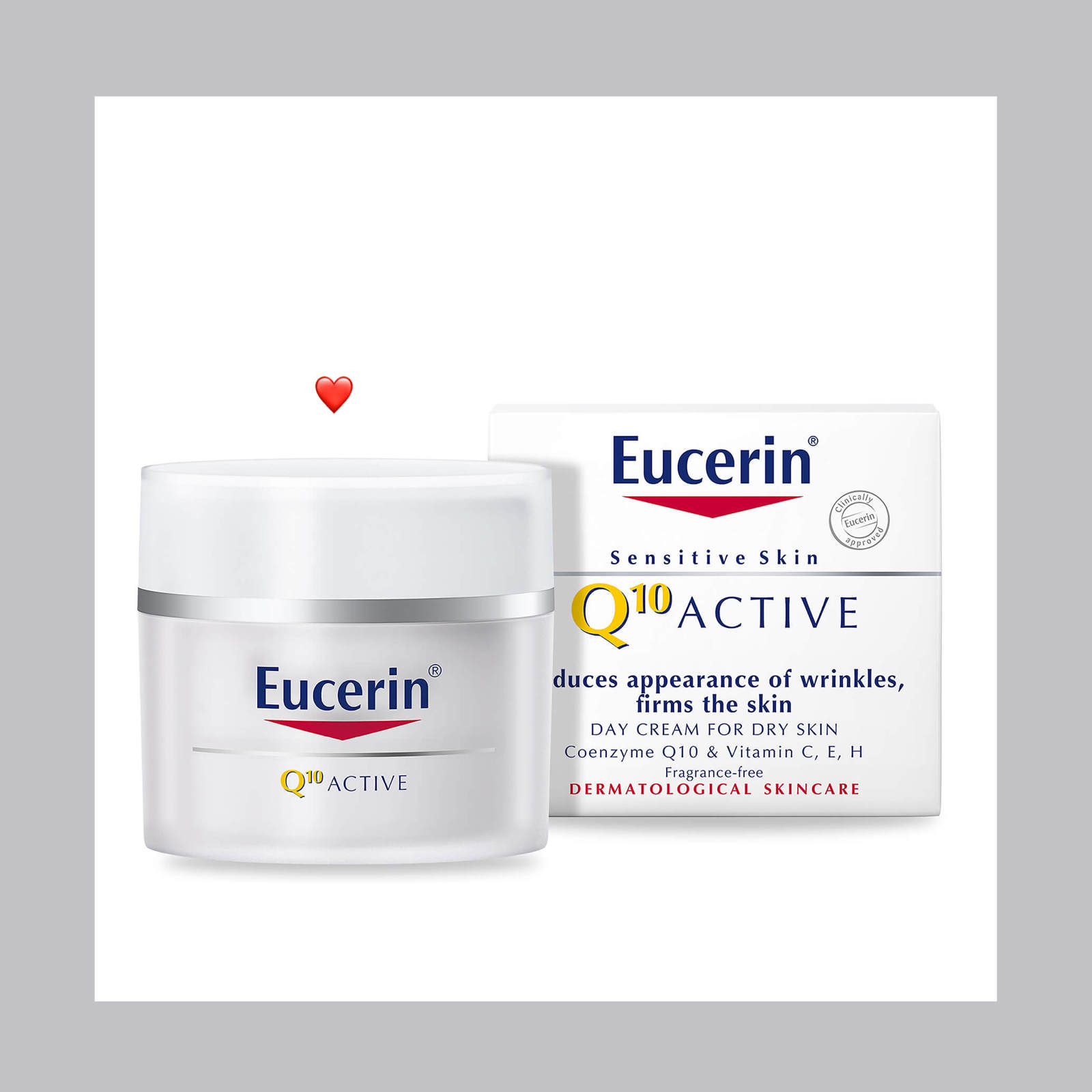 Eucerin/优色林 敏感型皮肤专用Q10活性酶面霜
