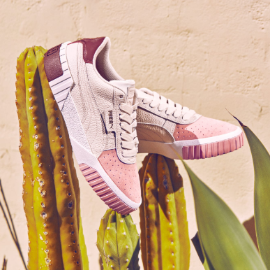 夏日阳光，加州海滩！又嗲又酷的粉紫配色Puma Cali Sneaker！