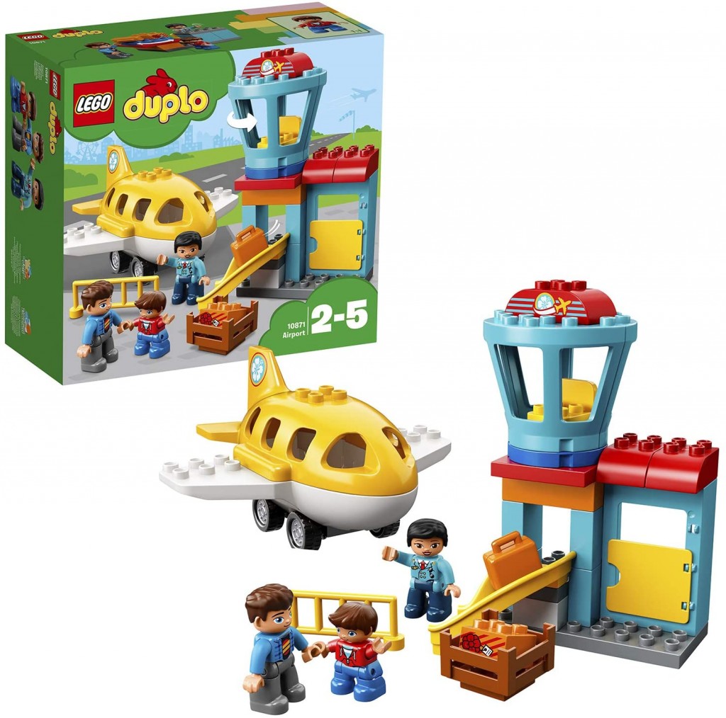 低龄小童的最爱玩具！LEGO模拟机场积木玩具