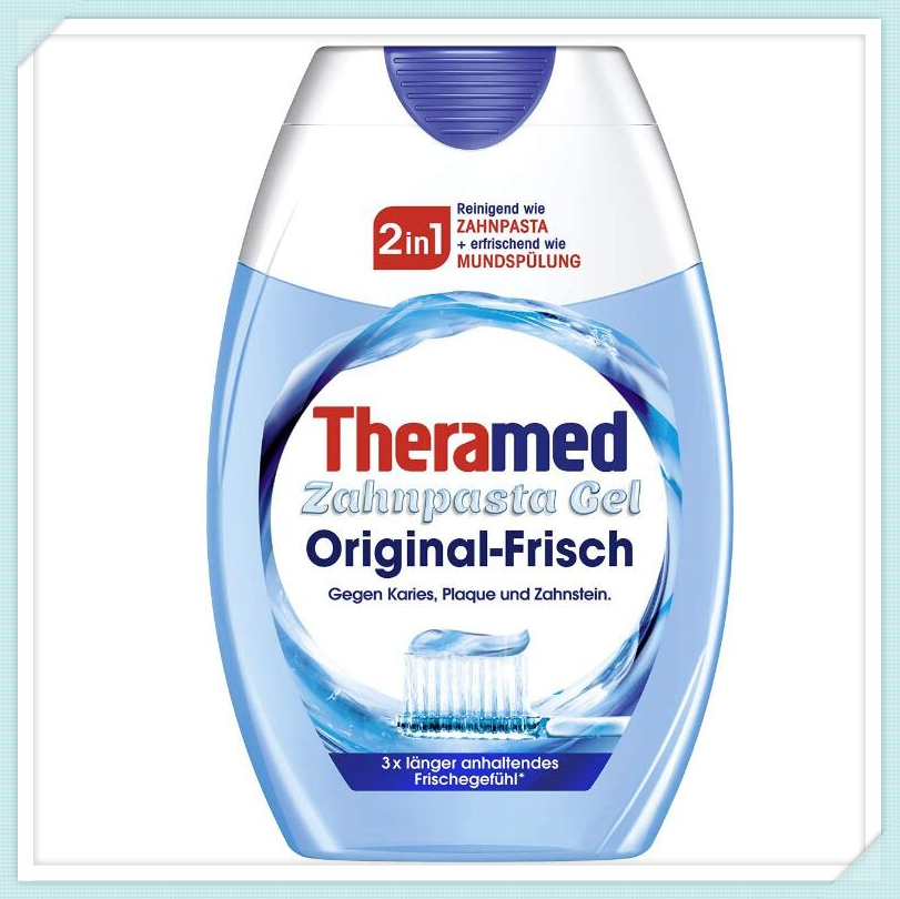 Theramed2合1漱口水牙膏,小小一支带给你牙膏和漱口水的双重体验！